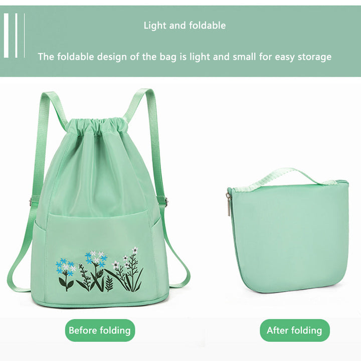 Flower Waterproof Folding Large Travel Backpack | Stornfield