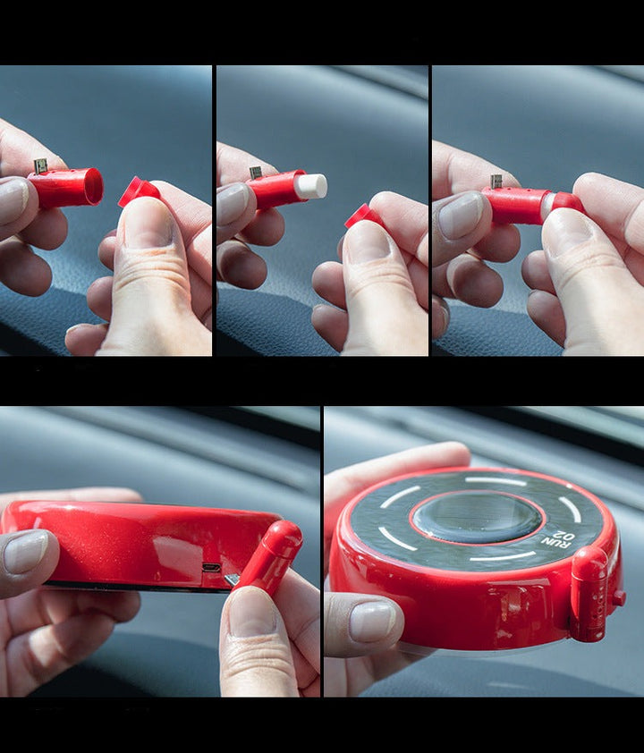 Rotating Race Solar Car Air Purifier | Stornfield