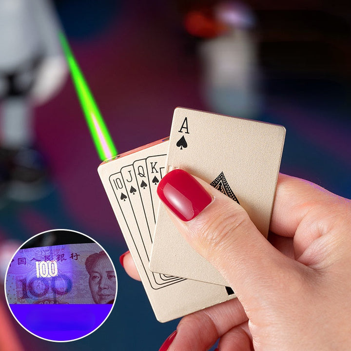 Playing Card Windproof Lighter | Stornfield