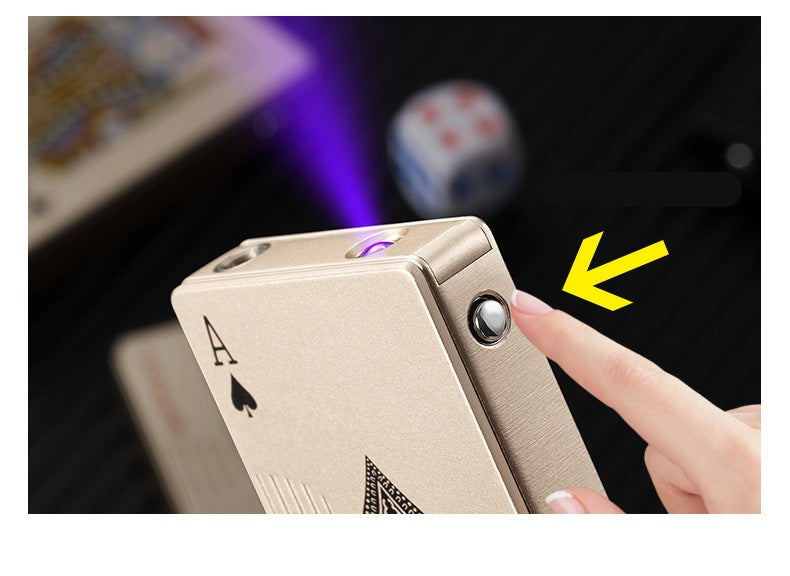 Playing Card Windproof Lighter | Stornfield