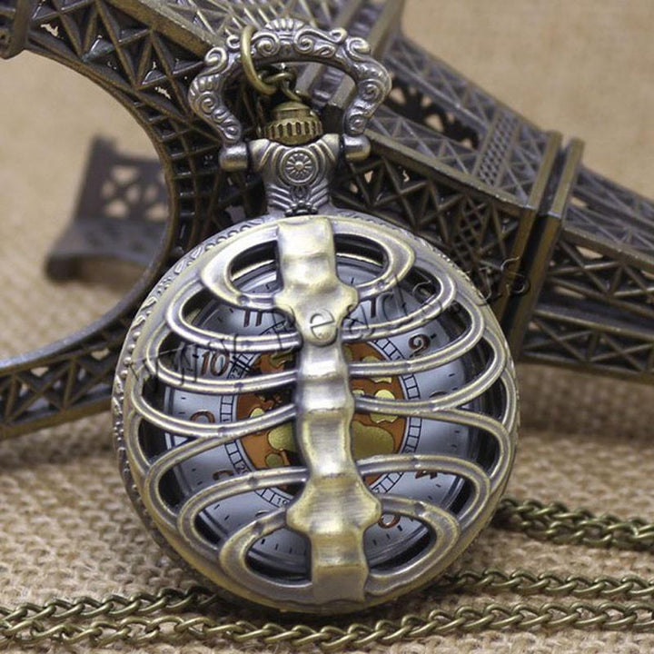Steampunk Bone Pocket Watch | Stornfield