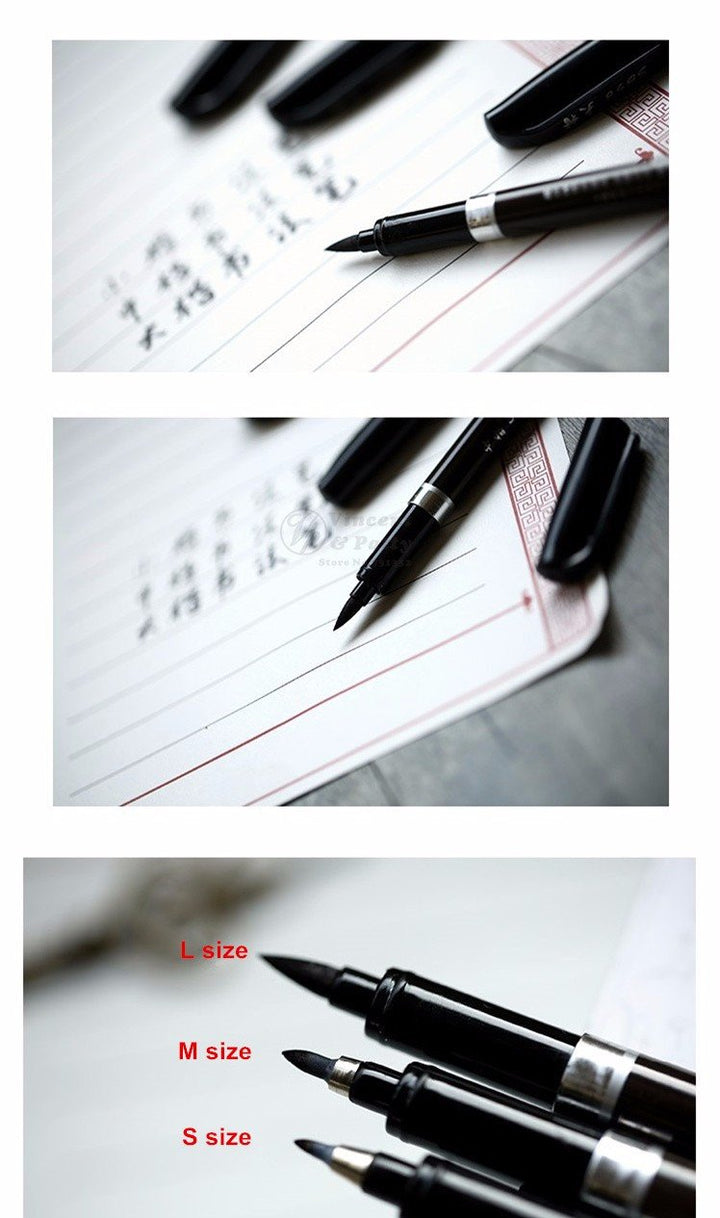 Brush calligraphy pens - 3 pieces | Stornfield