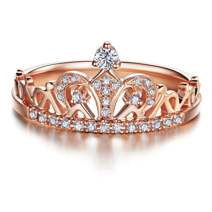 Rose Gold Round Ring | Stornfield
