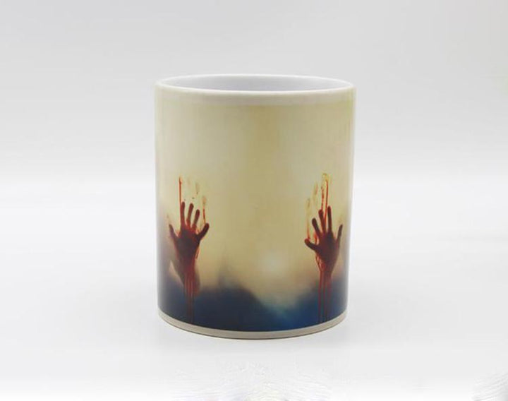 Heat Sensitive Bloody Hands Mug | Stornfield