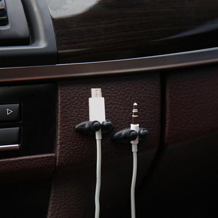 Car Cable Holder Clips (8 Pcs) | Stornfield