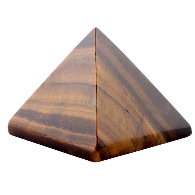Pyramid Chakra Healing Reiki Crystal | Stornfield