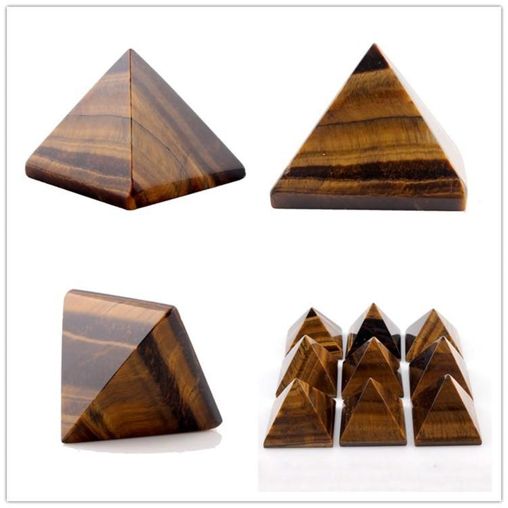 Pyramid Chakra Healing Reiki Crystal | Stornfield