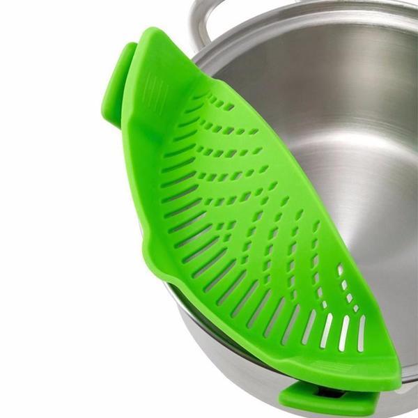 Food Straining Silicone Colander | Stornfield