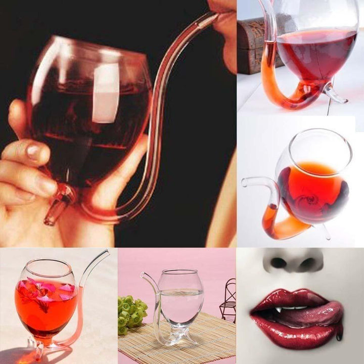 Vine - Wine Glass with Straw | Stornfield