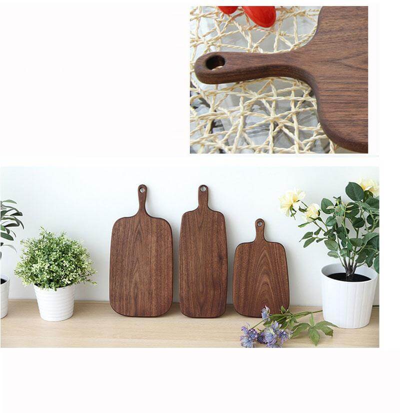Stornfield | Special Shape Solid Japanese Walnut/Beech Wood Cutting Board