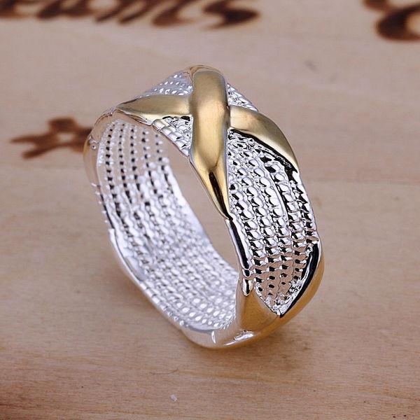 Silver Plated Wrapped Crystal Ring | Stornfield