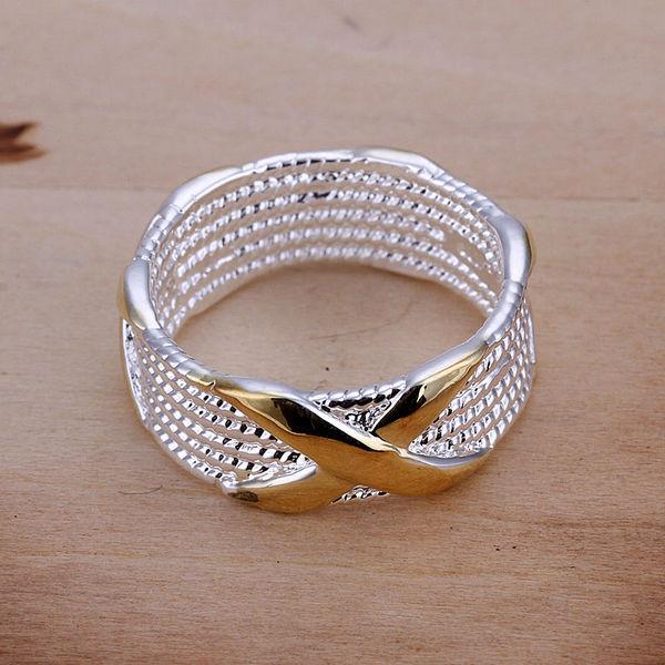 Silver Plated Wrapped Crystal Ring | Stornfield