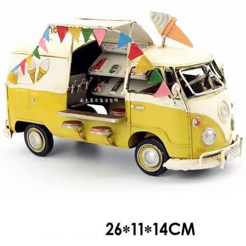 Old Vintage Iron Bus Home Handicraft | Stornfield