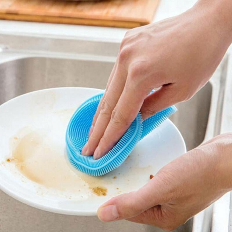 Multi-Purpose Silicone Cleaning Dish Washing Sponge | Stornfield