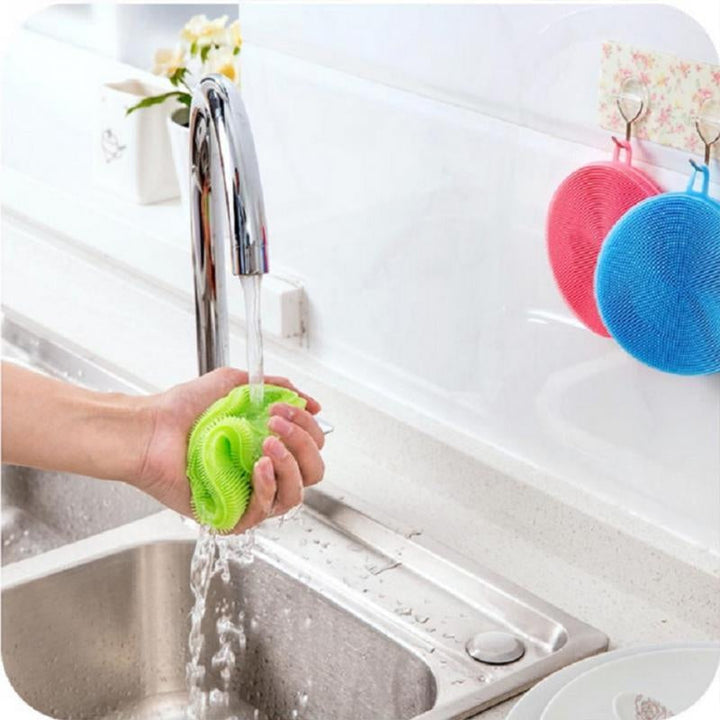 Multi-Purpose Silicone Cleaning Dish Washing Sponge | Stornfield