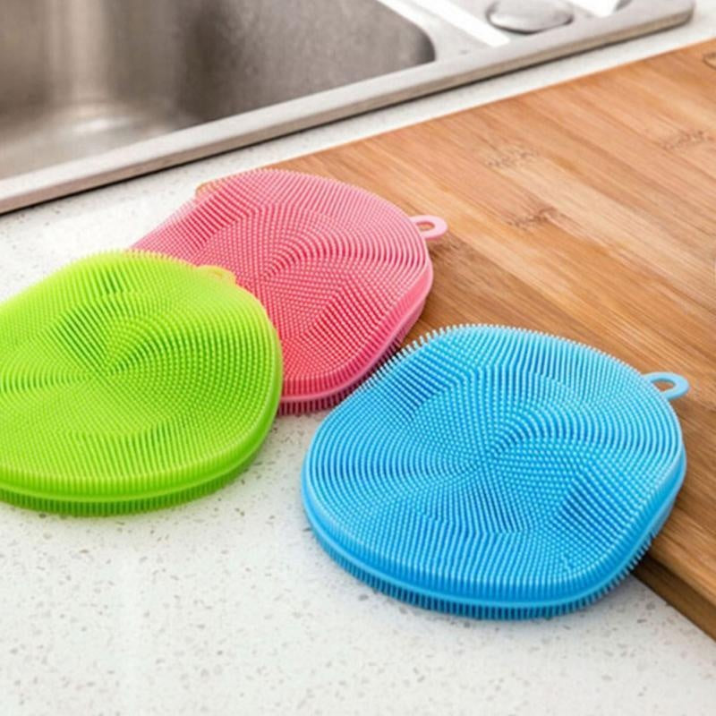 Multi-Purpose Silicone Cleaning Dish Washing Sponge | Stornfield