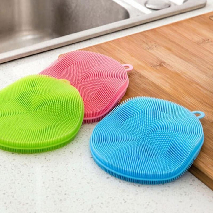 Multi-Purpose Silicone Cleaning Dish Washing Sponge | Stornfield