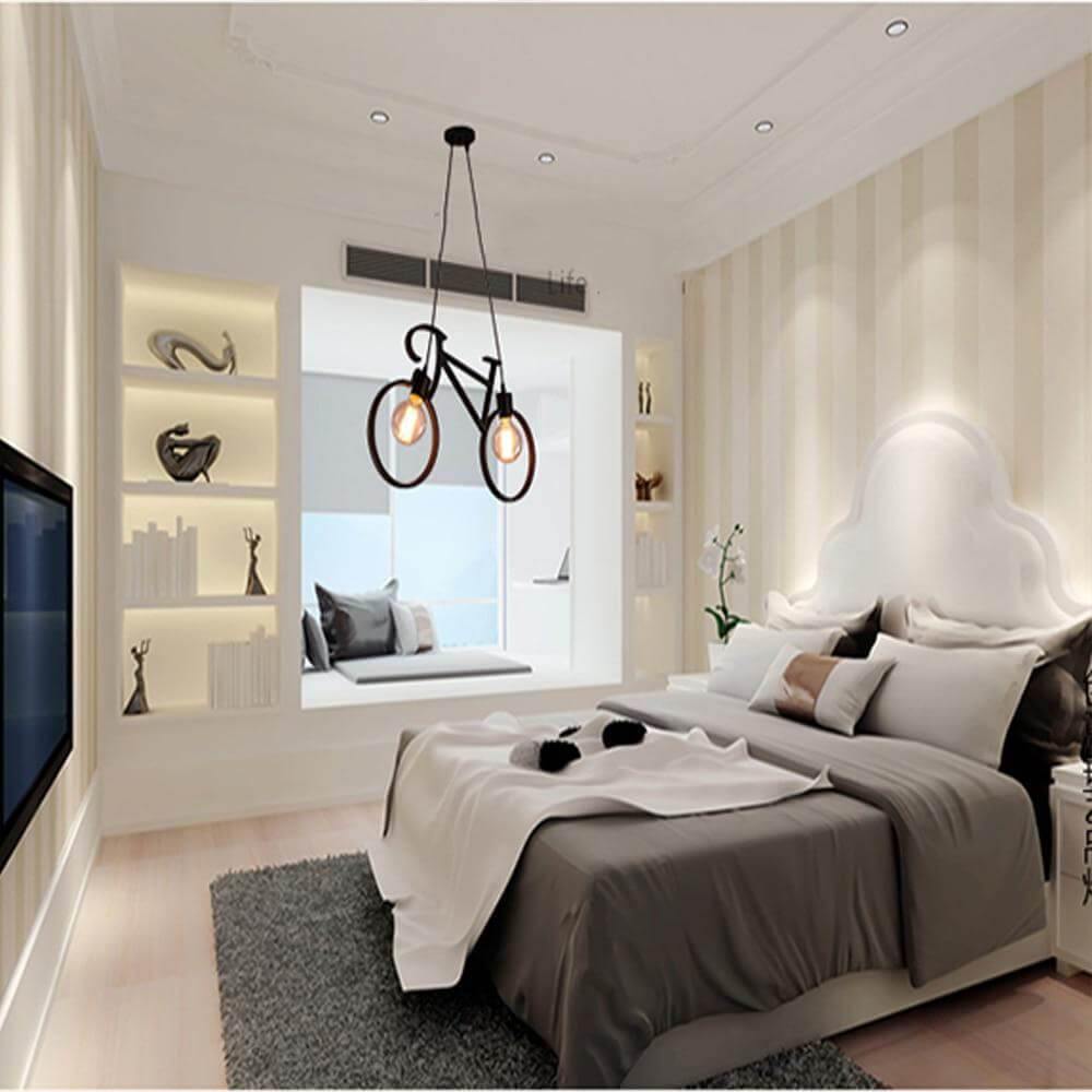 Modern Bicycle Nordic Style Droplight Chandelier Lamp | Stonrfield