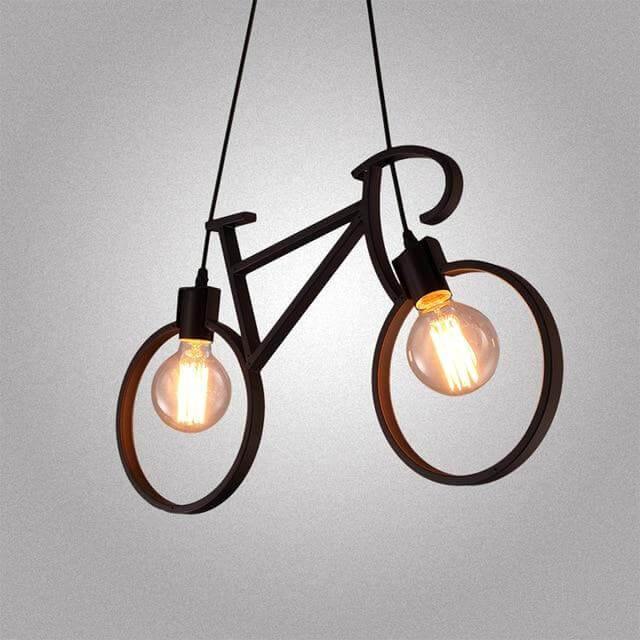 Modern Bicycle Nordic Style Droplight Chandelier Lamp | Stonrfield