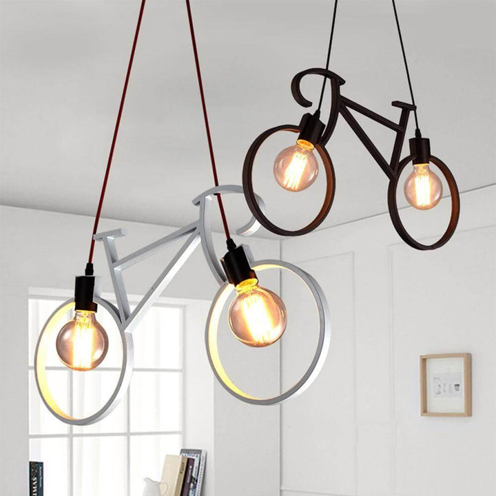 Modern Bicycle Nordic Style Droplight Chandelier Lamp | Stonrfield