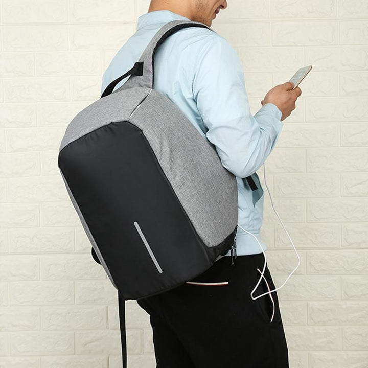 The Diamond Anti Theft Backpack with USB Charger | Stornfield