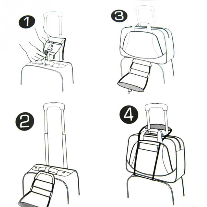 Adjustable Carry On Suitcase Bungee Strap | Stornfield