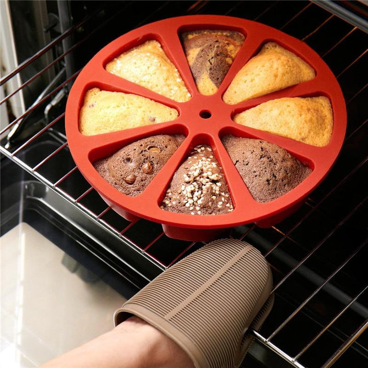Marther - Individual Cake Slice Silicone Baking Mold | Stornfield
