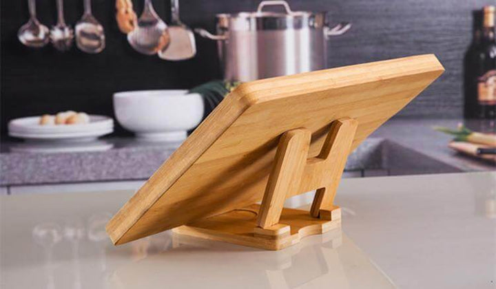 Cutting Board FoldaStornfielde wooden pot lids holder | Stornfield