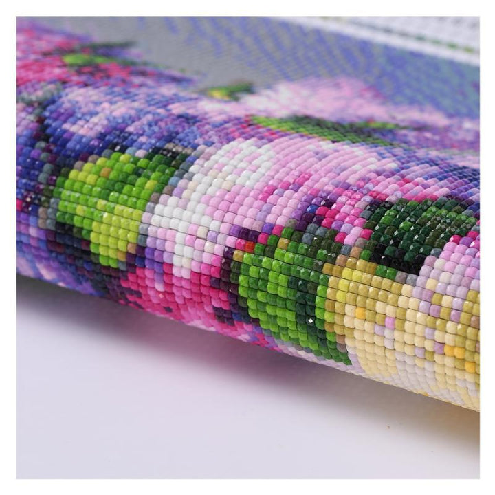 Violet Flowers - GemPaint Kit | Stornfield