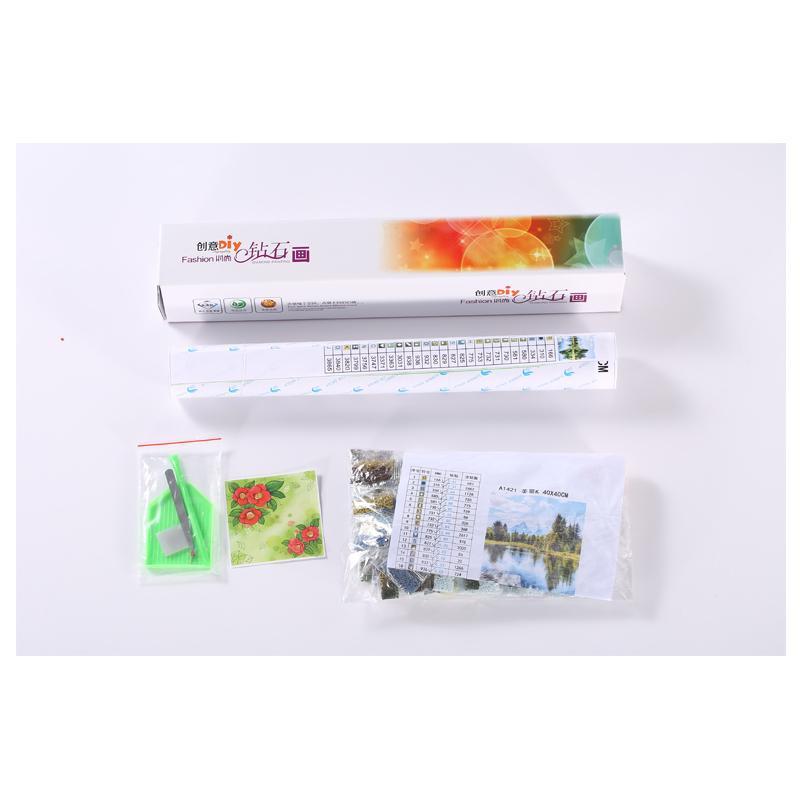 Violet Flowers - GemPaint Kit | Stornfield