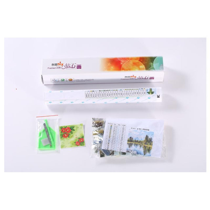 Violet Flowers - GemPaint Kit | Stornfield