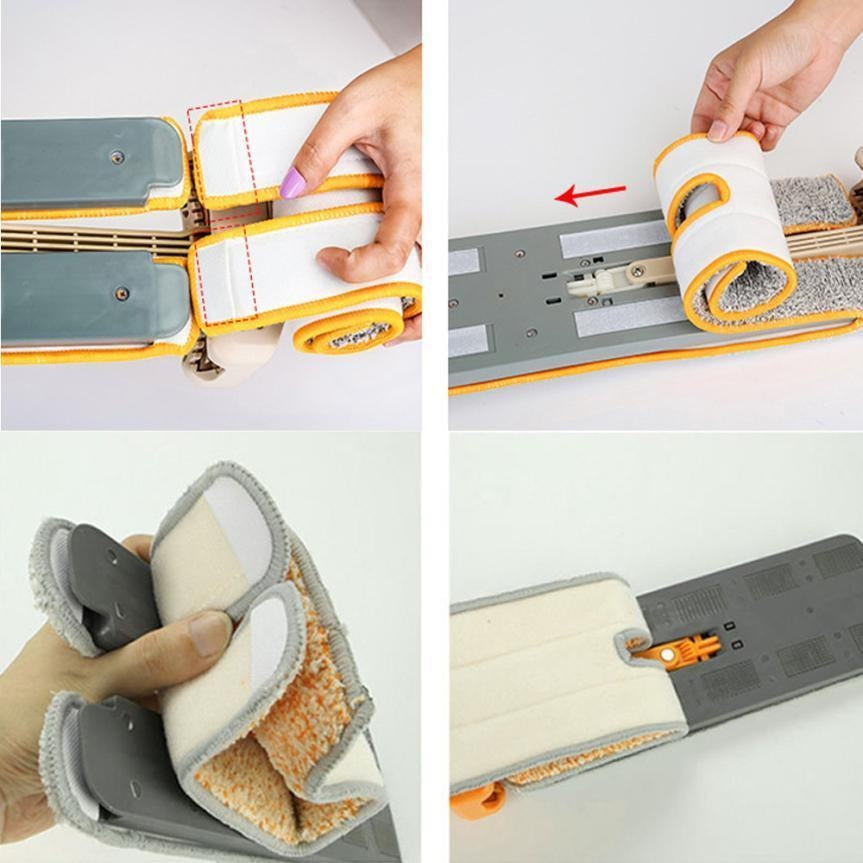 Double Sided Mop - Two Piece Extra Mop Pads | Stornfield