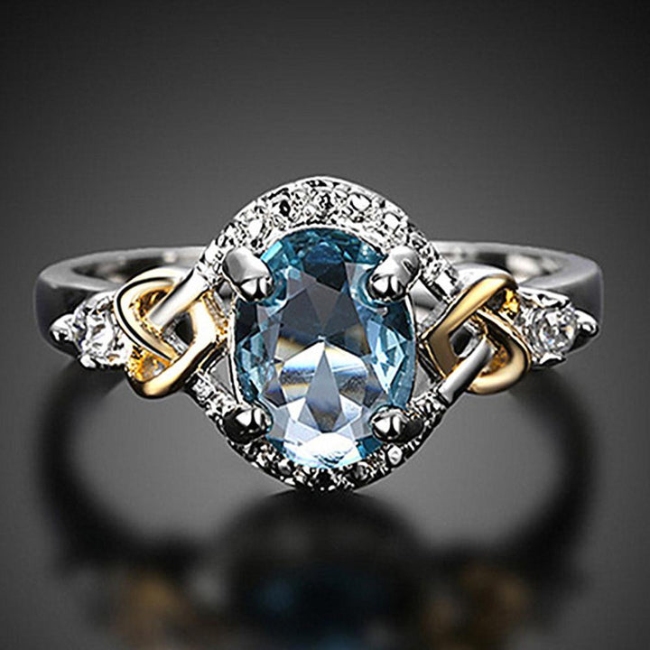 Silver Plated Alloy Crystal Ring | Stornfield