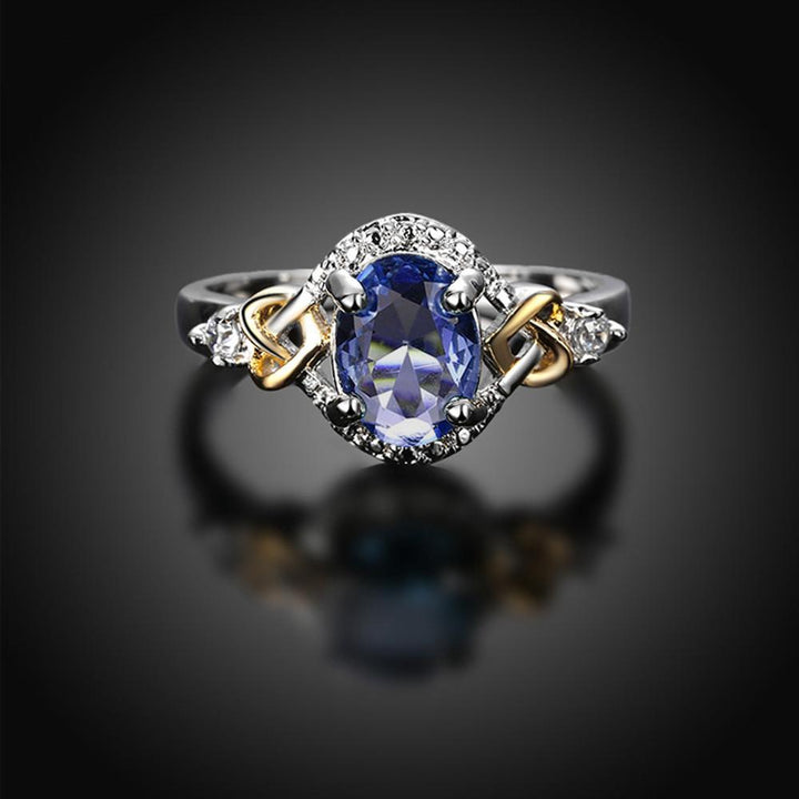 Silver Plated Alloy Crystal Ring | Stornfield