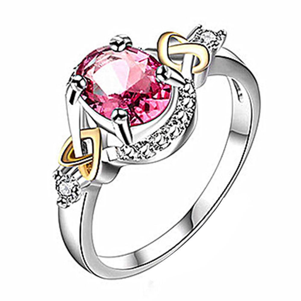 Silver Plated Alloy Crystal Ring | Stornfield