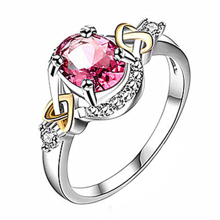 Silver Plated Alloy Crystal Ring | Stornfield