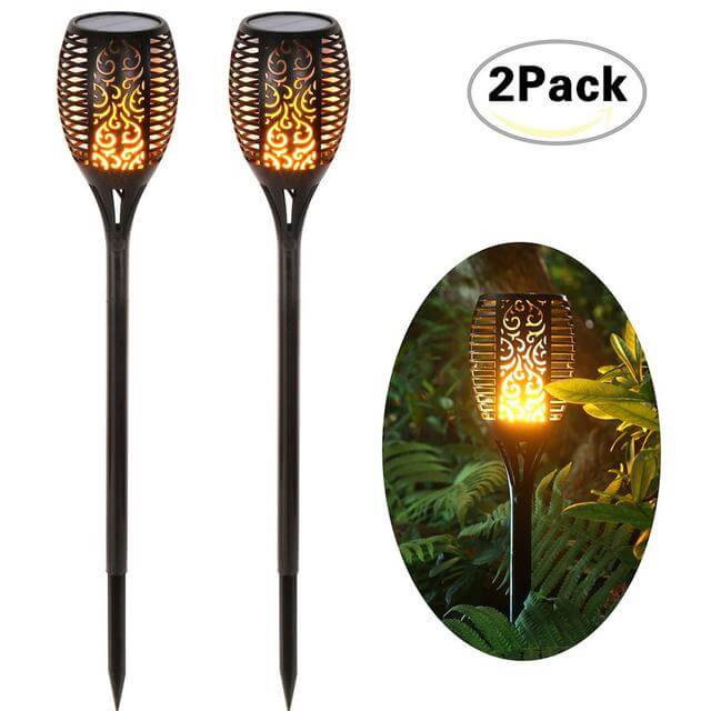 LED Outdoor Flickering Dancing Flames Lights | Stonrfield
