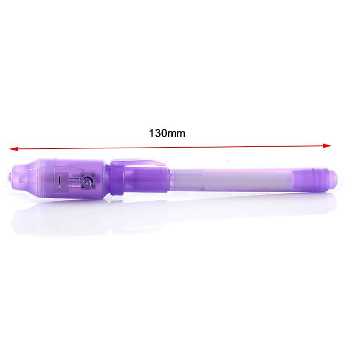SecretTxt - Black 2-in-1 UV invisible ink pen | Stornfield
