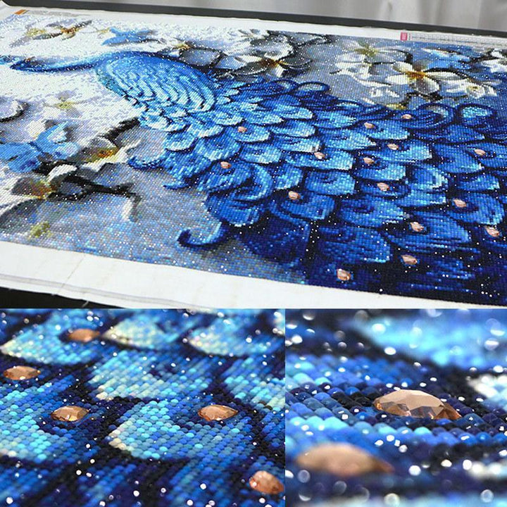 Extravagant Peacock - GemPaint Kit | Stornfield