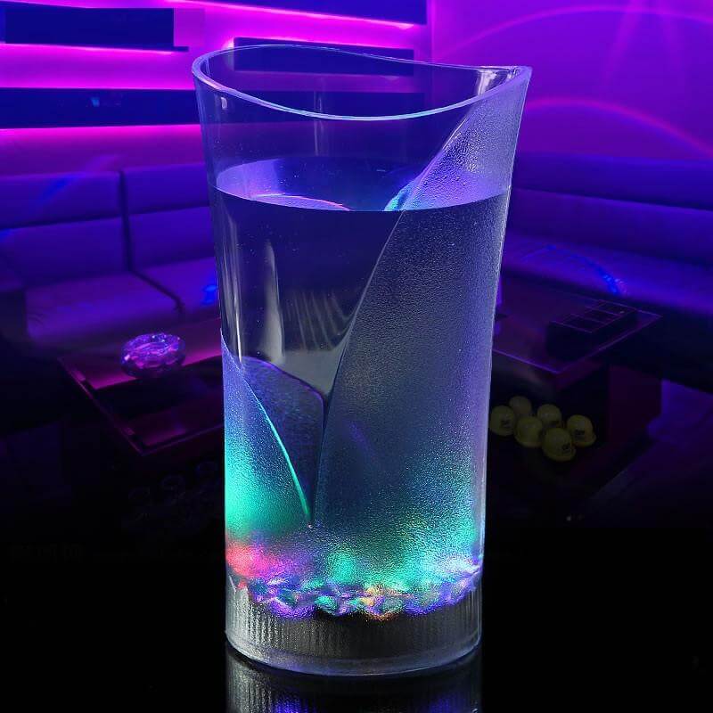 Valentine Day Flashing Colorful LED Light Up Cup Glass | Stornfield