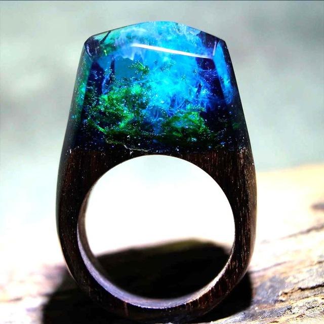 Quanta - Underwater World Resin Ring | Stornfield