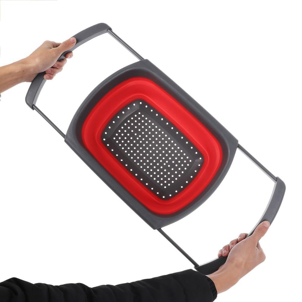Collapsible Extendable Silicone Strainer | Stornfield
