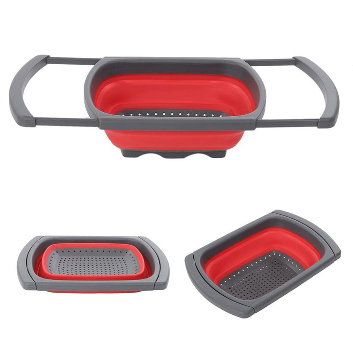 Collapsible Extendable Silicone Strainer | Stornfield