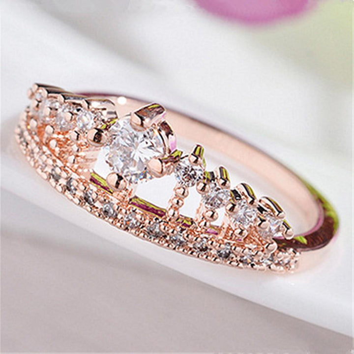Princess Crown Crystal Ring | Stornfield