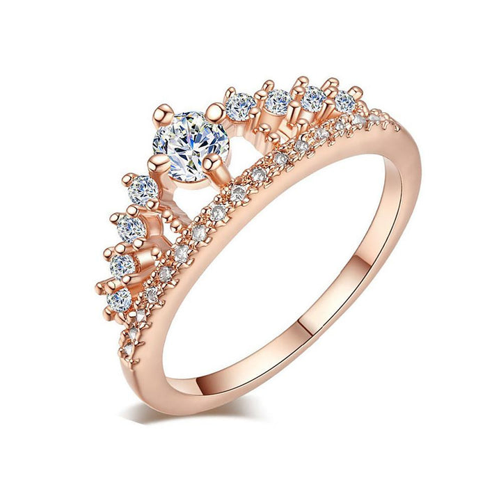 Princess Crown Crystal Ring | Stornfield