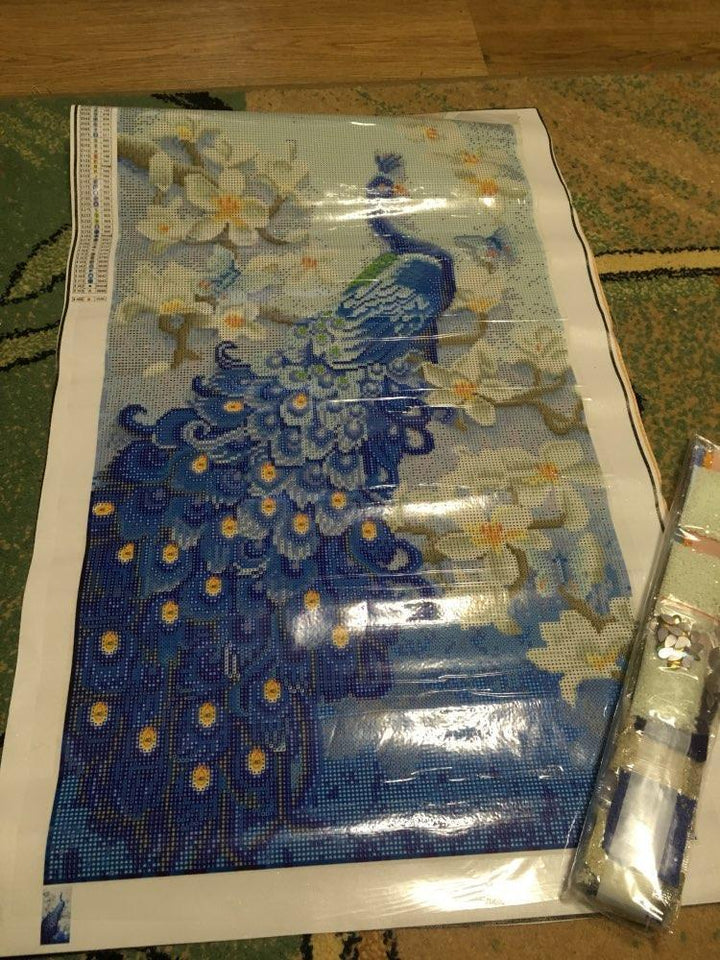Extravagant Peacock - GemPaint Kit | Stornfield