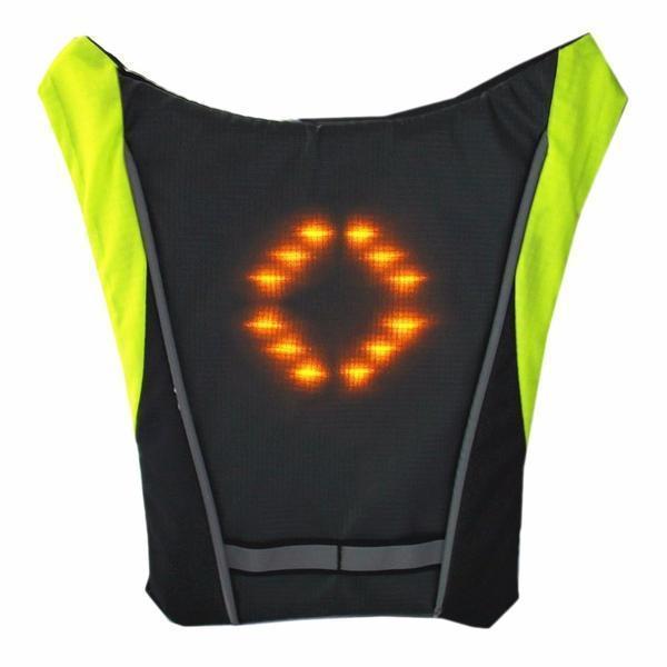 Stornfield | Turn Signal Cycling Reflective Safety LED Vest Cyclist Outdoor Waterproof