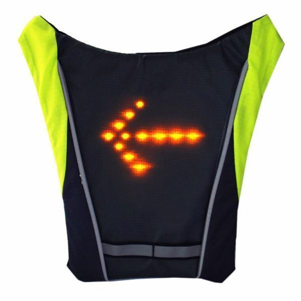 Stornfield | Turn Signal Cycling Reflective Safety LED Vest Cyclist Outdoor Waterproof