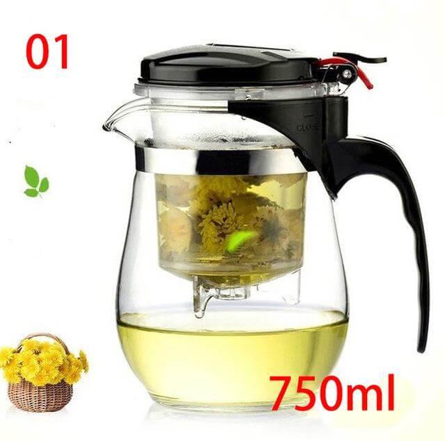 High Quality Heat Resistant Glass Teapot | Stonrfield