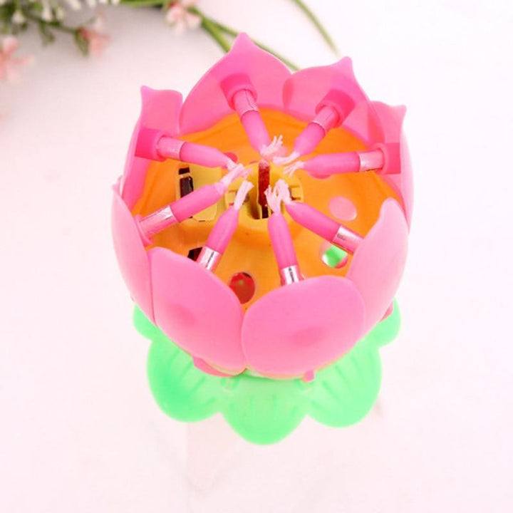 Birthday Lotus Flower Candle | Stornfield